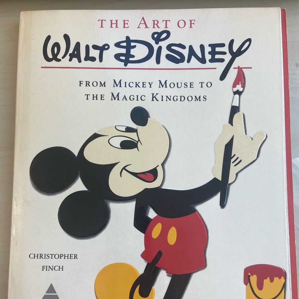 The Art of Walt Disney Christopher Finch Softcover